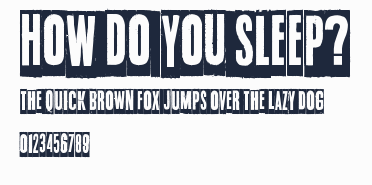 How do you sleep?預覽圖