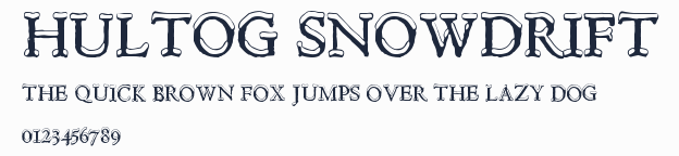 Hultog Snowdrift預覽圖