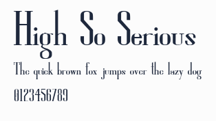 High So Serious預覽圖
