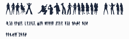 Human Silhouettes Free預覽圖