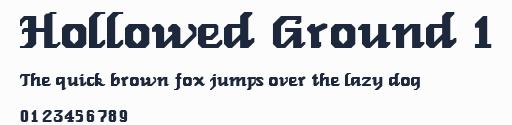 Hollowed Ground 1預覽圖
