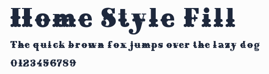 Home Style Fill預覽圖