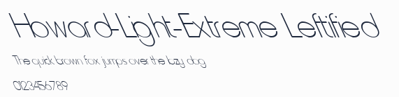 Howard-Light-Extreme Leftified預覽圖