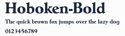 Hoboken-Bold預覽圖