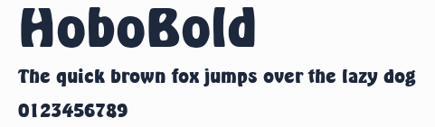 HoboBold預覽圖