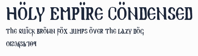 Holy Empire Condensed預覽圖