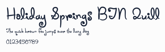 Holiday Springs BTN Quill預覽圖