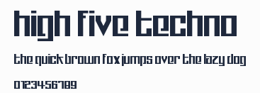 High Five Techno預覽圖