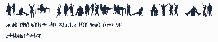 Human Silhouettes Free Two預覽圖