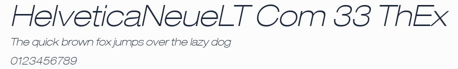 HelveticaNeueLT Com 33 ThEx預覽圖