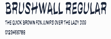 brushwall regular預覽圖