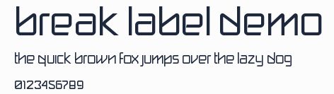 break label DEMO預覽圖