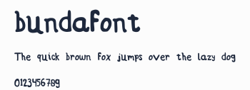 bundafont預覽圖