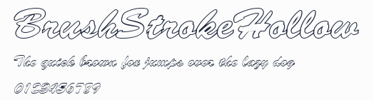 BrushStrokeHollow預覽圖