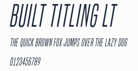 Built Titling Lt預覽圖