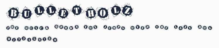 BulletHolz預覽圖