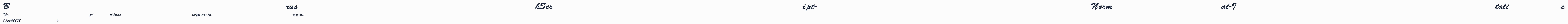 BrushScript-Normal-Italic預覽圖