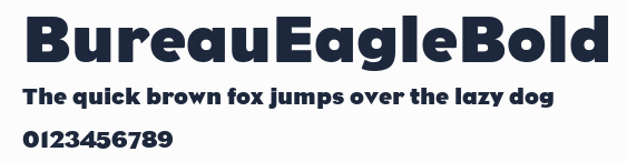BureauEagleBold預覽圖