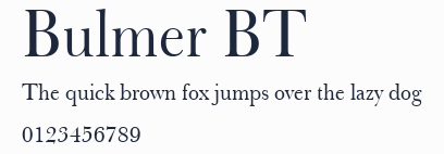 Bulmer BT預覽圖