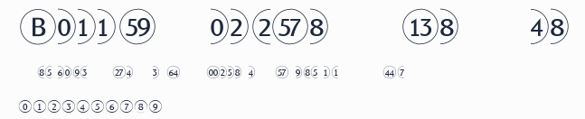 BulletNumbers Sans Pos預覽圖