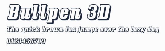 Bullpen 3D預覽圖