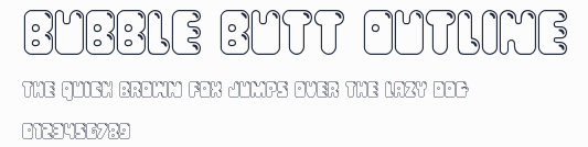 Bubble Butt Outline預覽圖