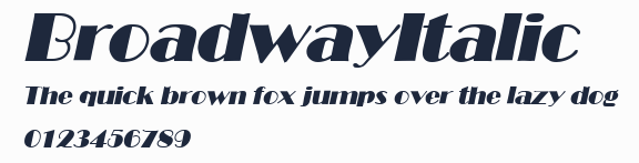 BroadwayItalic預覽圖