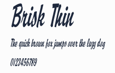 Brisk Thin預覽圖