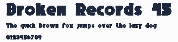 Broken Records 45預覽圖