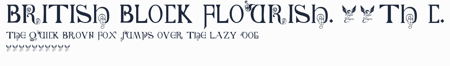 British Block Flourish, 10th c.預覽圖