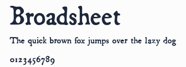 Broadsheet預覽圖