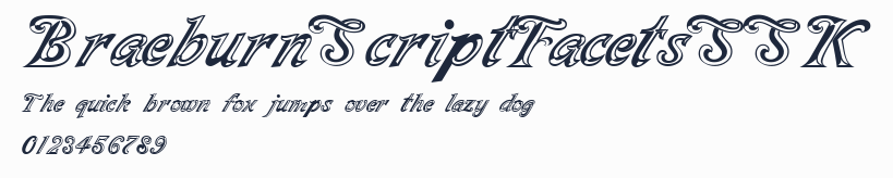 BraeburnScriptFacetsSSK預覽圖