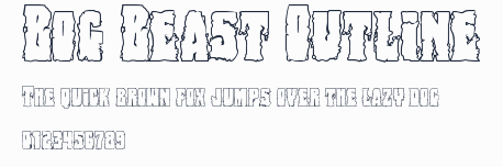 Bog Beast Outline預覽圖