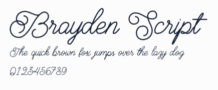 Brayden Script預覽圖