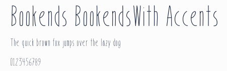 Bookends BookendsWith Accents預覽圖