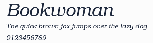 Bookwoman預覽圖