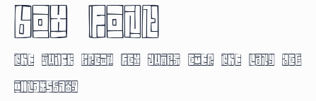 Box Font預覽圖