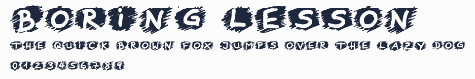 Boring Lesson預覽圖