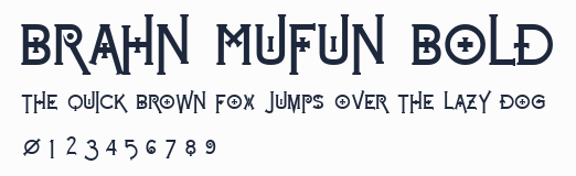 Brahn Mufun Bold預覽圖