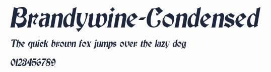 Brandywine-Condensed預覽圖