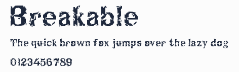 Breakable預覽圖