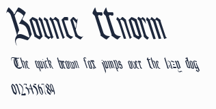 Bounce ttnorm預覽圖