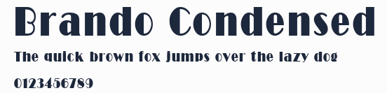 Brando Condensed預覽圖