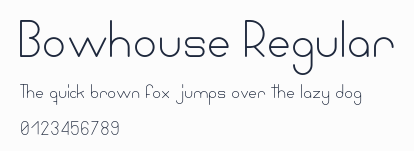 Bowhouse Regular預覽圖