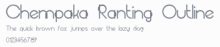 Chempaka Ranting Outline預覽圖