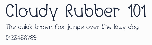 Cloudy Rubber 101預覽圖