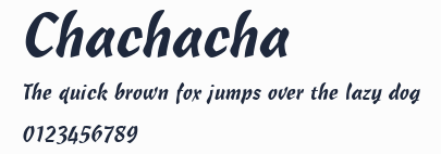 Chachacha預覽圖