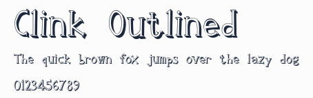 Clink Outlined預覽圖