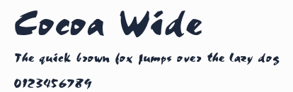 Cocoa Wide預覽圖
