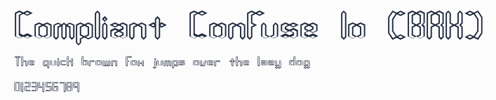 Compliant Confuse 1o (BRK)預覽圖